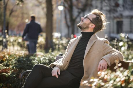 https://www.pexels.com/photo/a-man-sitting-on-a-metal-bench-3760280/