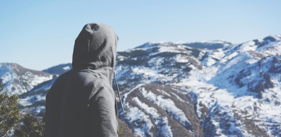 https://www.pexels.com/photo/person-standing-in-front-of-snow-mountains-351978/